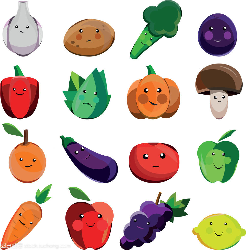 大設(shè)計(jì)卡通蔬菜套